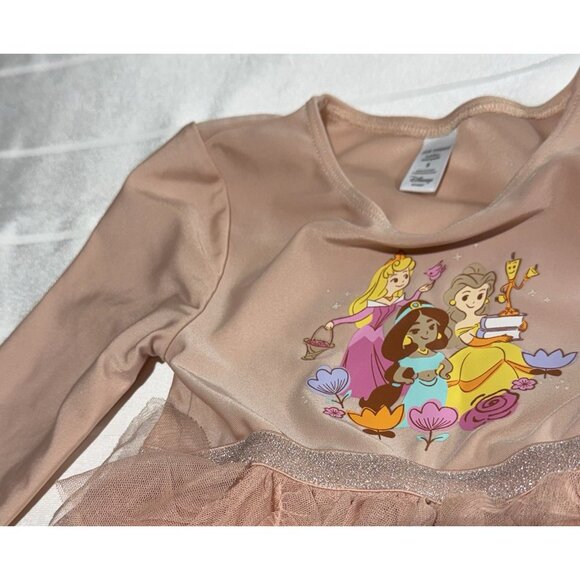 Joe Fresh Disney Princess Dress Size 5T Dress Up Play Peach Belle Jazmine - Picture 8 of 10